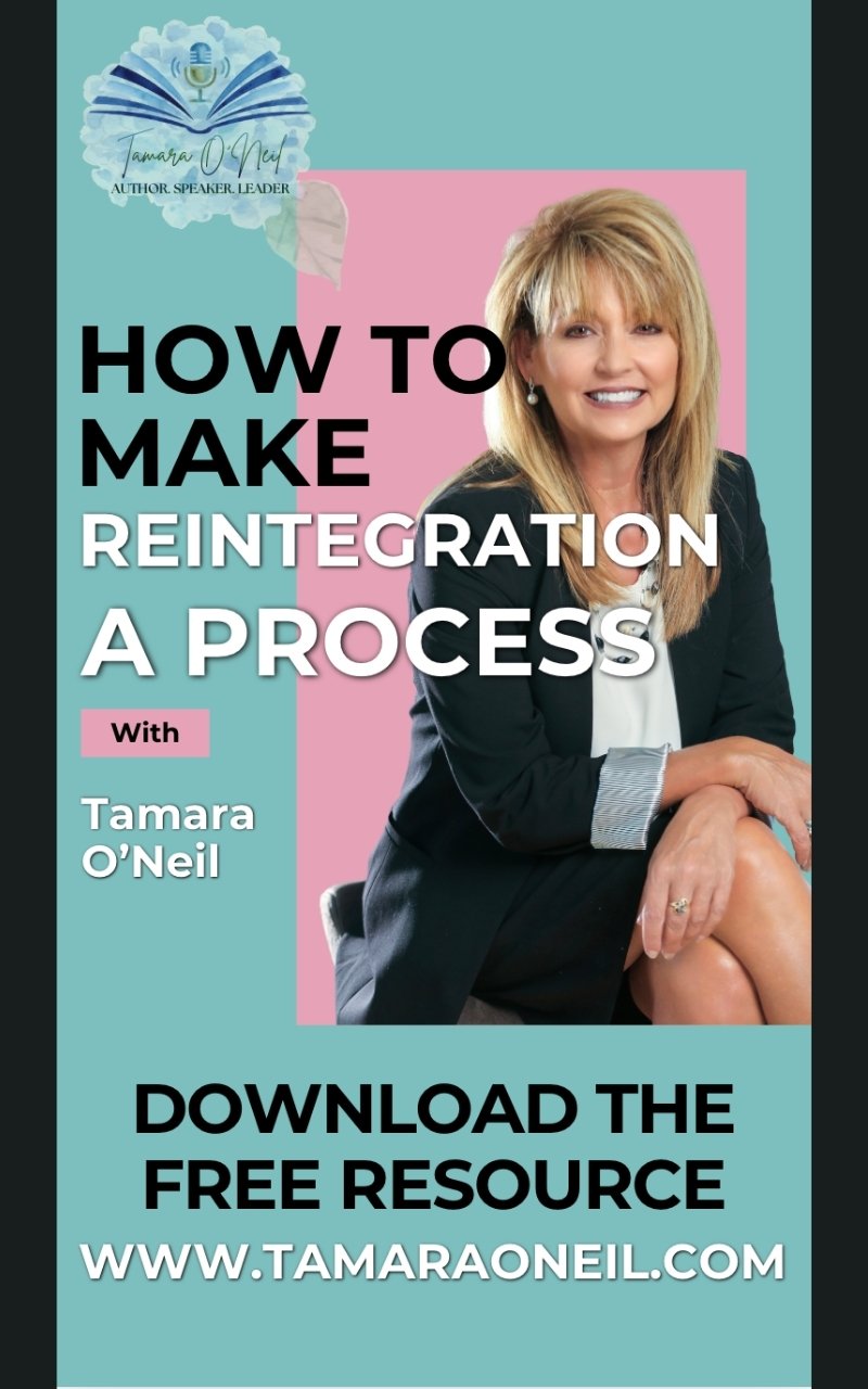 Tamara O'Neil How to Make Reintegration A Process Tamara O'Neil How to Make Reintegration A Process